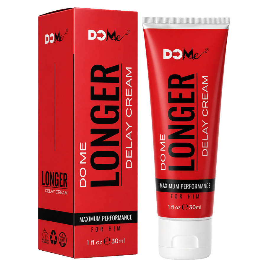 DO ME LONGER Delay Cream for Men with Benzocaine 7.5% - Last Longer in Bed and Really Feel like a Man