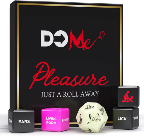 SEX DICE Game for Couples - Deluxe Set- Premium Box - Instructions Included